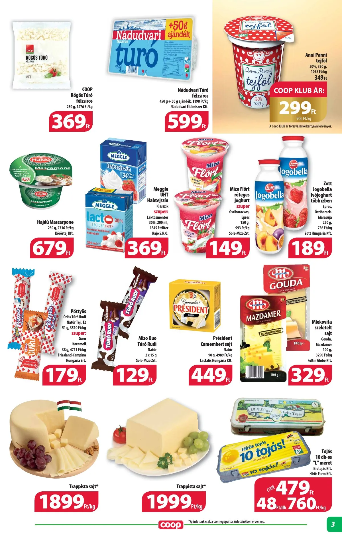 Coop akciós újság Alföld 02.16–02.22 – 3. oldal