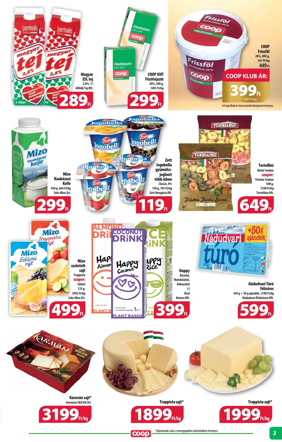 Coop akciós újság Alföld 02.23–03.01 – 3. oldal