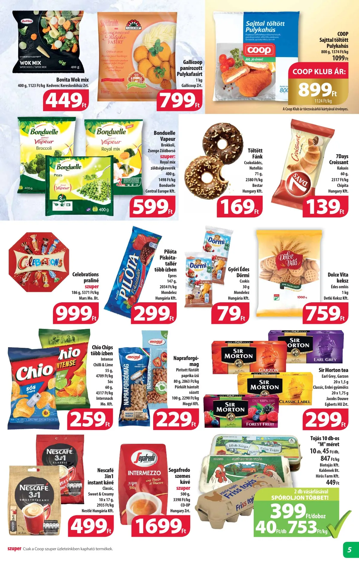Coop akciós újság Alföld 02.23–03.01 – 5. oldal