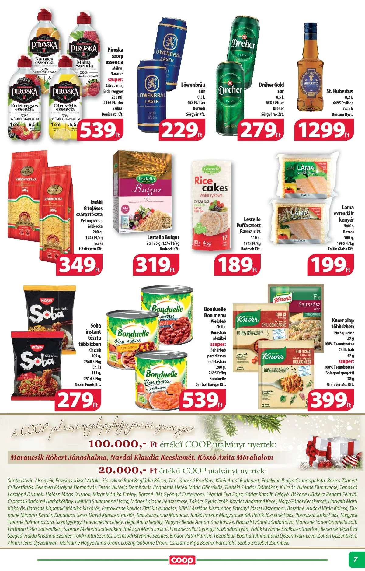 Coop akciós újság Alföld 02.23–03.01 – 7. oldal