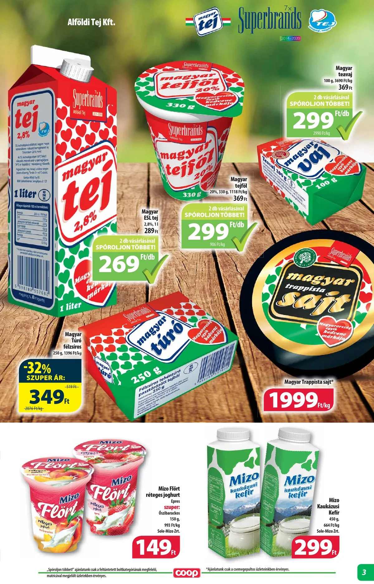 Coop akciós újság Alföld 03.16–03.22 – 3. oldal