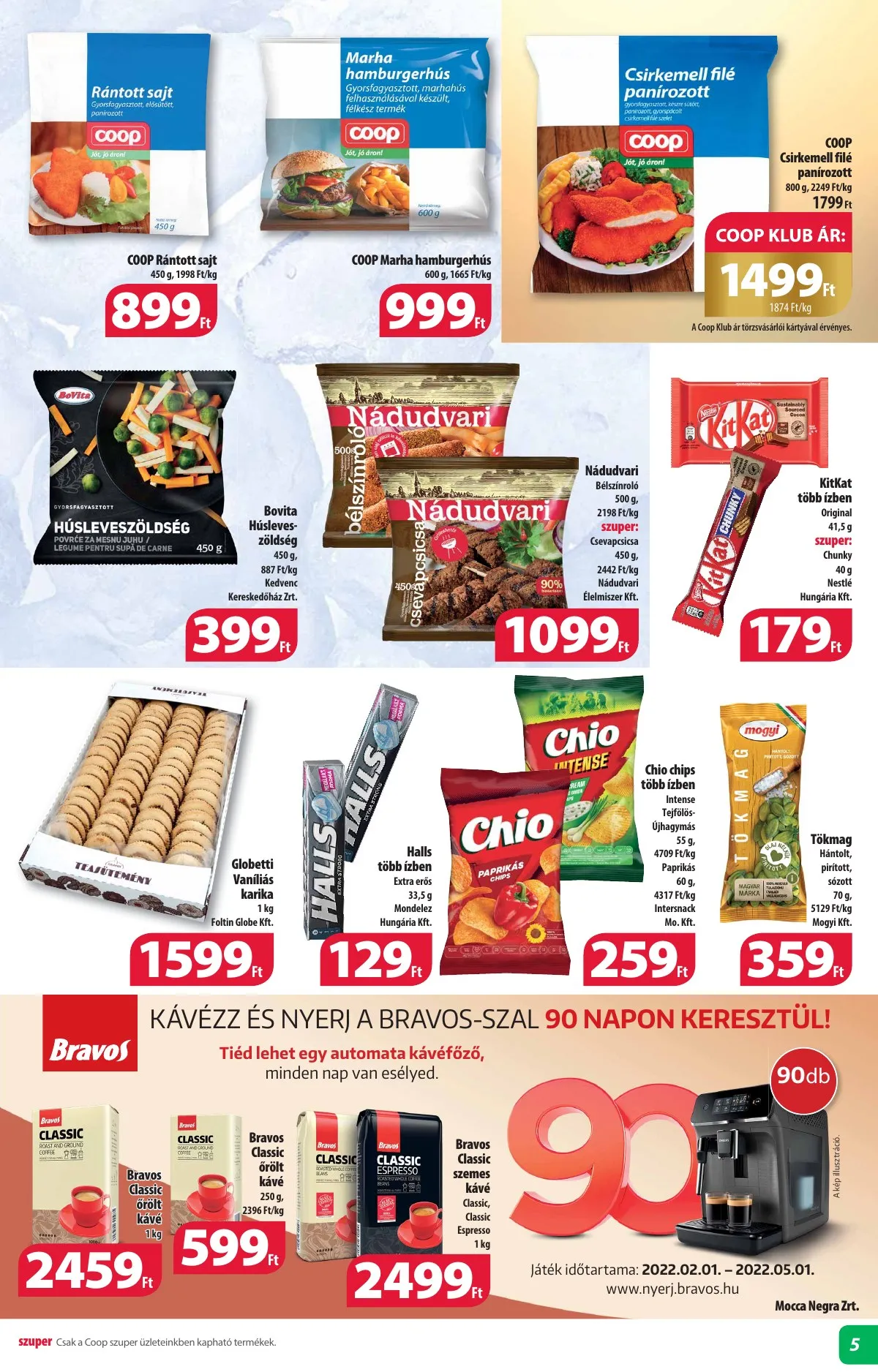 Coop akciós újság Alföld 03.23–03.29 – 5. oldal
