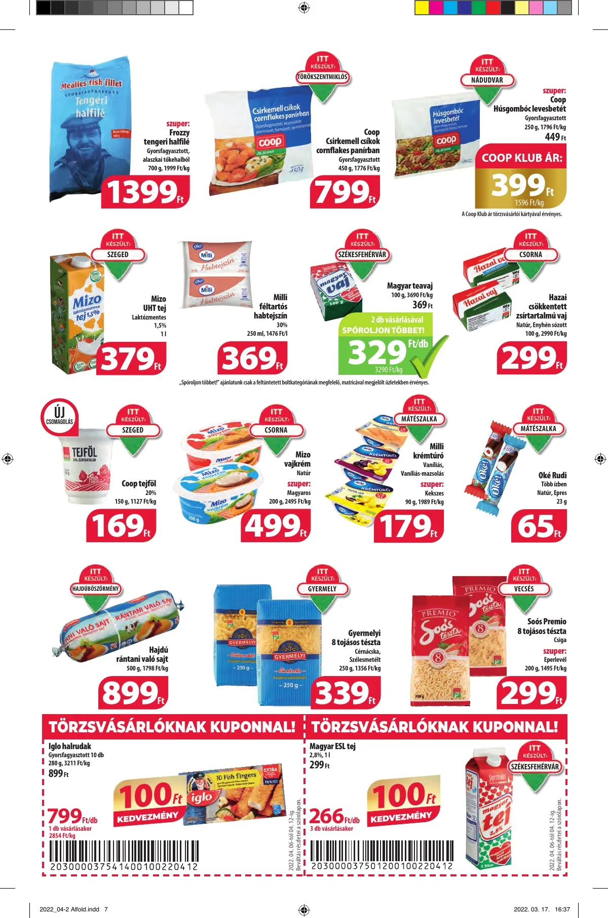 Coop akciós újság Alföld 04.06–04.12 – 7. oldal