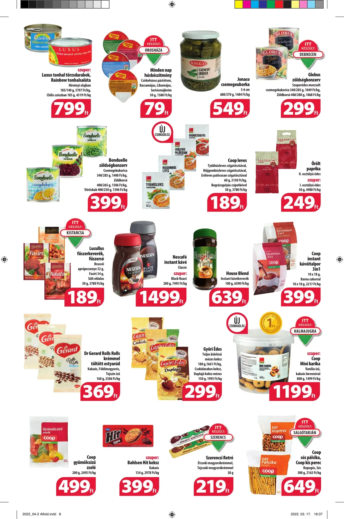 Coop akciós újság Alföld 04.06–04.12 – 8. oldal