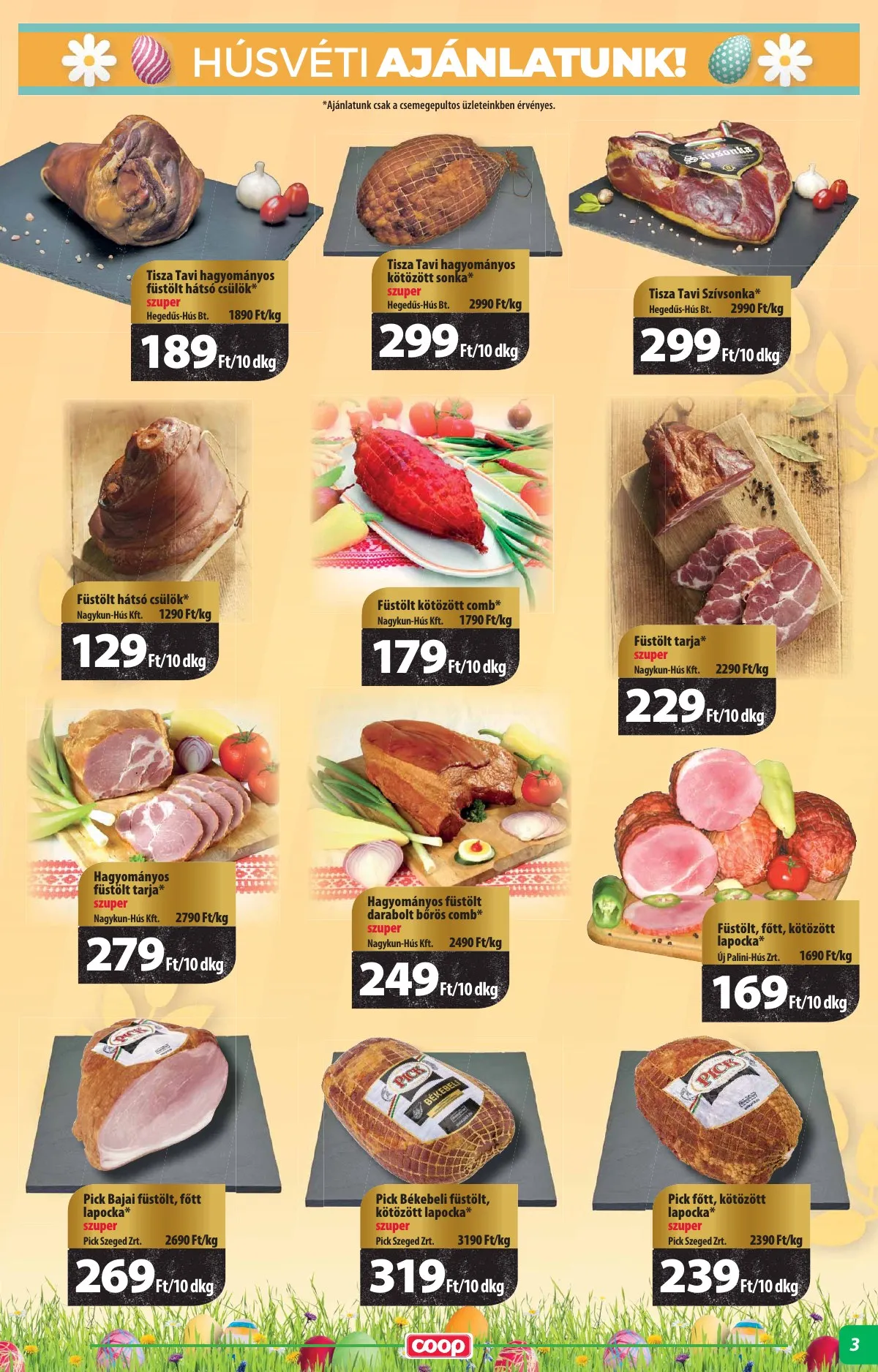 Coop akciós újság Alföld 04.08–04.20 – 3. oldal