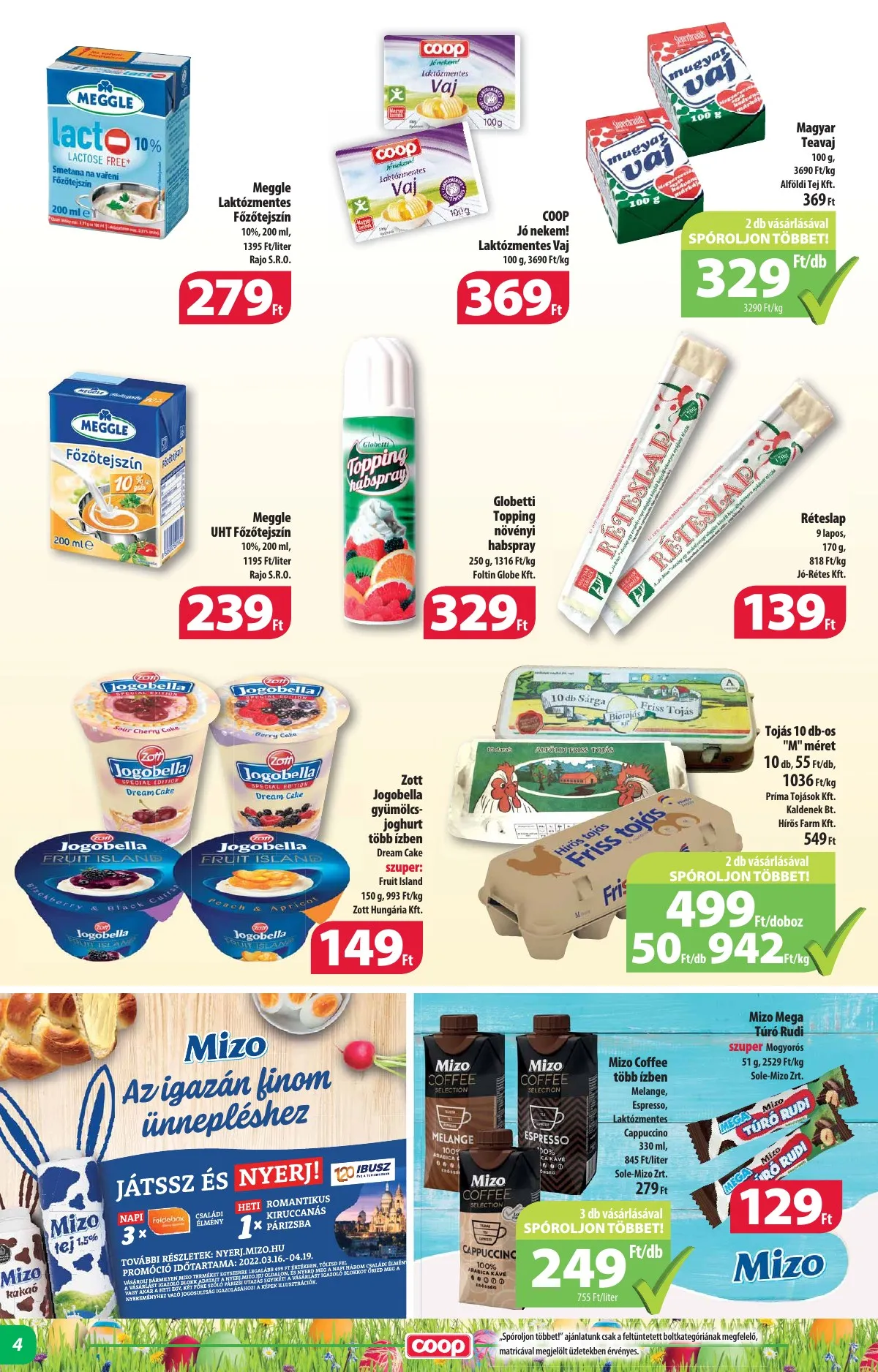 Coop akciós újság Alföld 04.08–04.20 – 4. oldal
