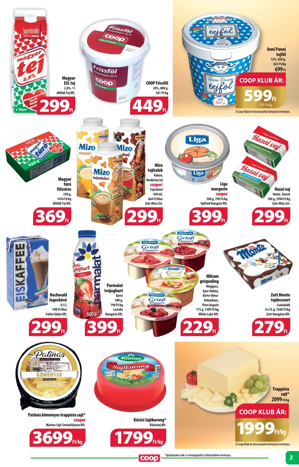 Coop akciós újság Alföld 04.21–04.26 – 3. oldal