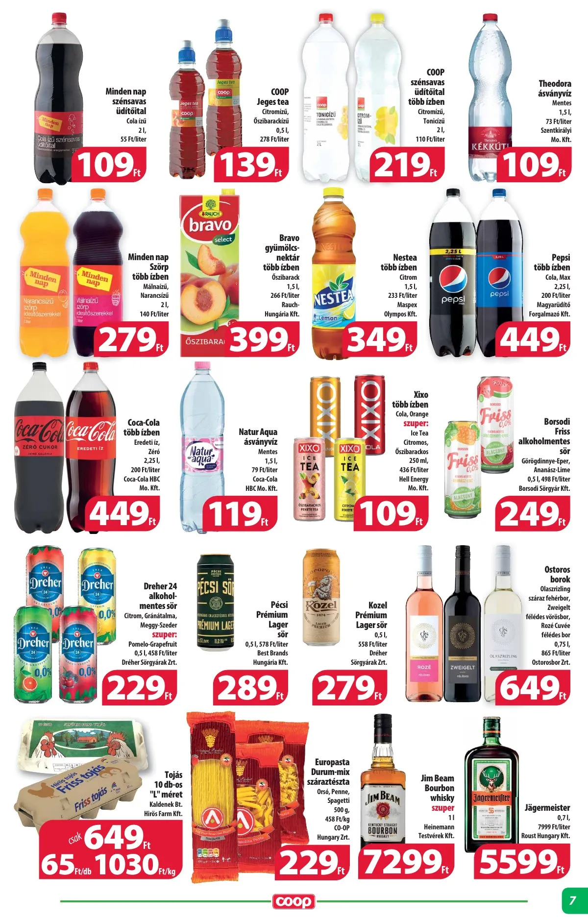 Coop akciós újság Alföld 04.21–04.26 – 7. oldal