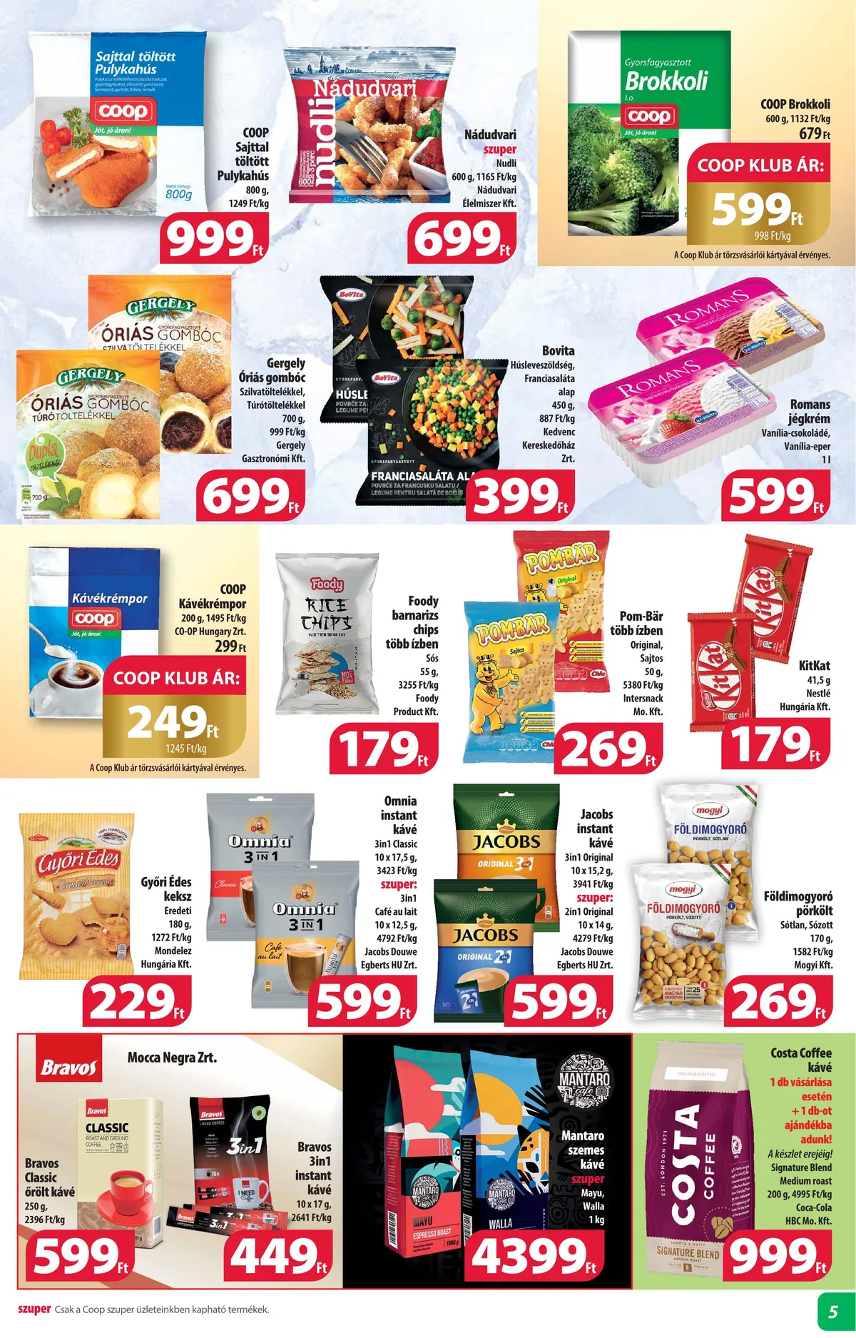 Coop akciós újság Alföld 05.11–05.17