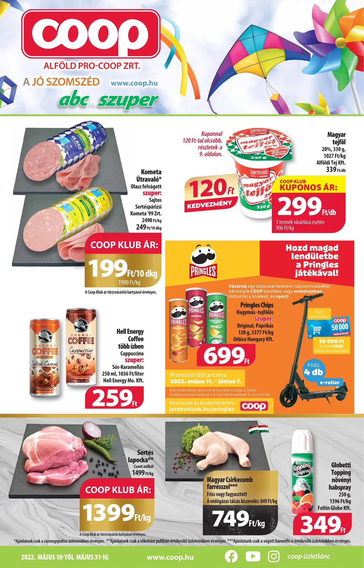 Coop akciós újság Alföld 05.18–05.31