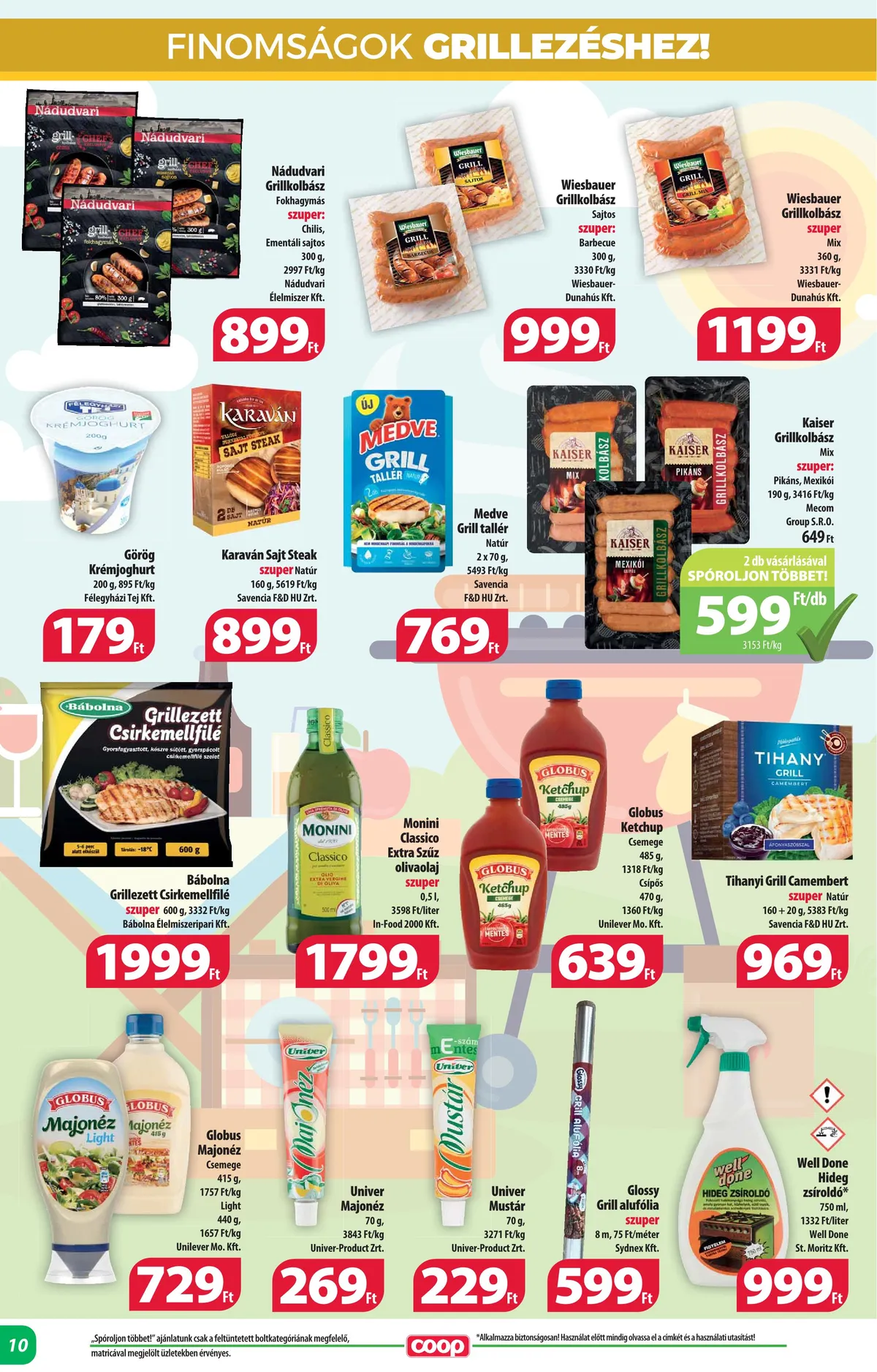 Coop akciós újság Alföld 05.18–05.31 – 10. oldal