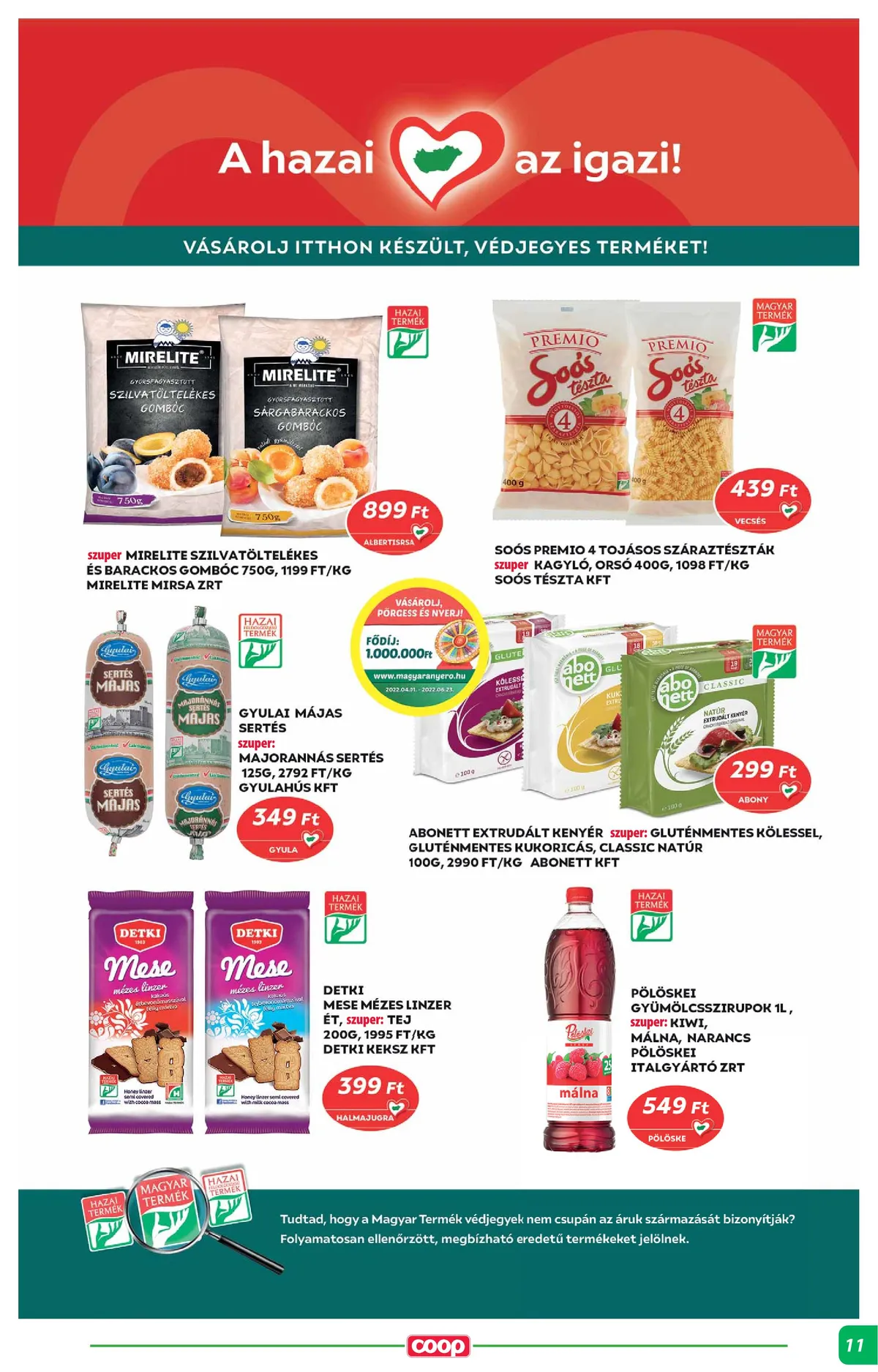 Coop akciós újság Alföld 05.18–05.31 – 11. oldal