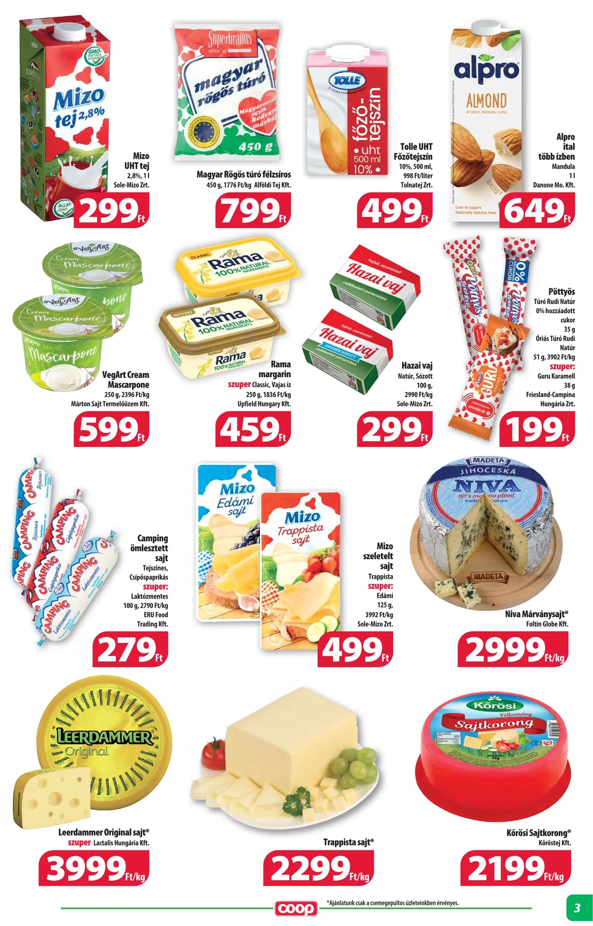 Coop akciós újság Alföld 05.18–05.31 – 3. oldal