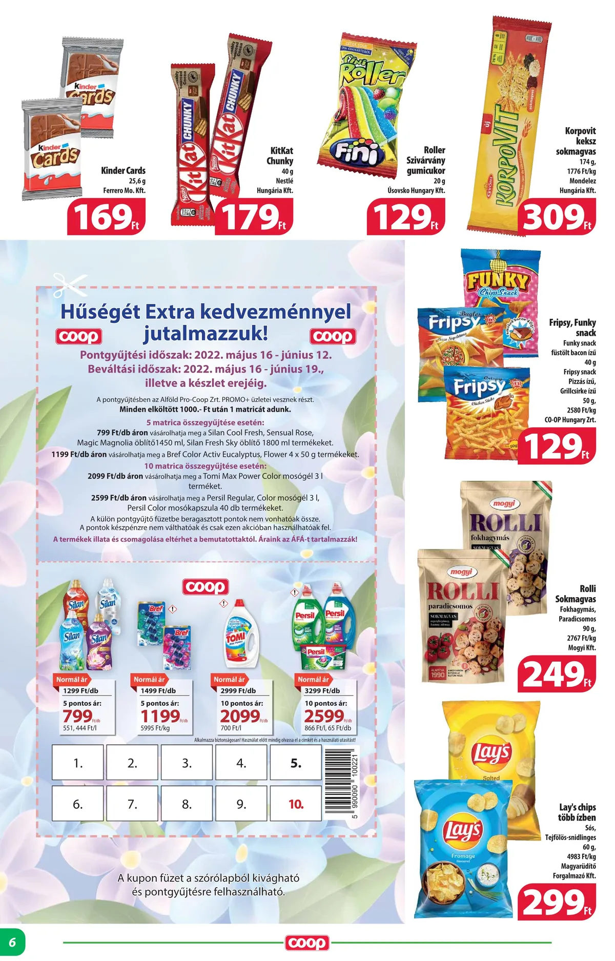 Coop akciós újság Alföld 05.18–05.31 – 6. oldal