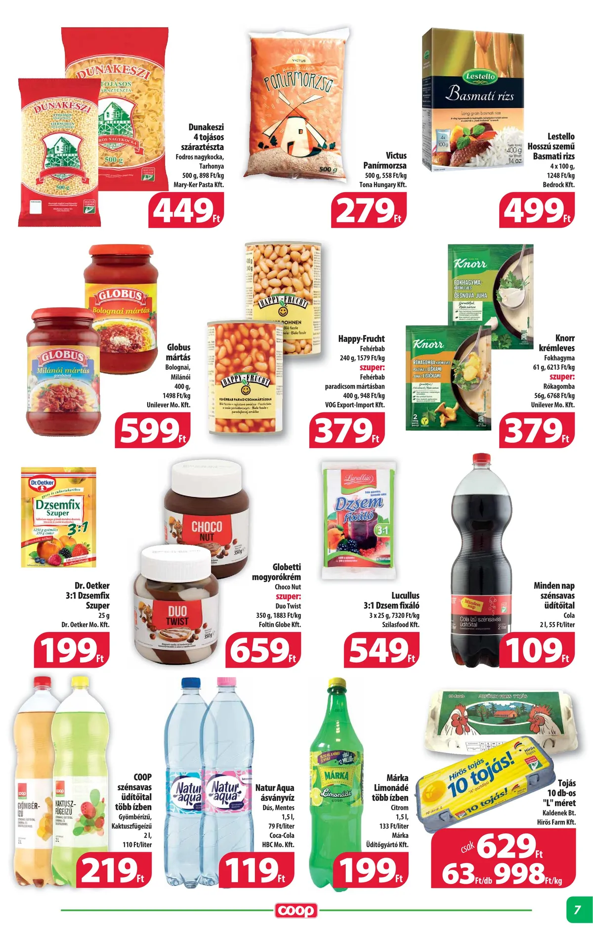 Coop akciós újság Alföld 05.18–05.31 – 7. oldal