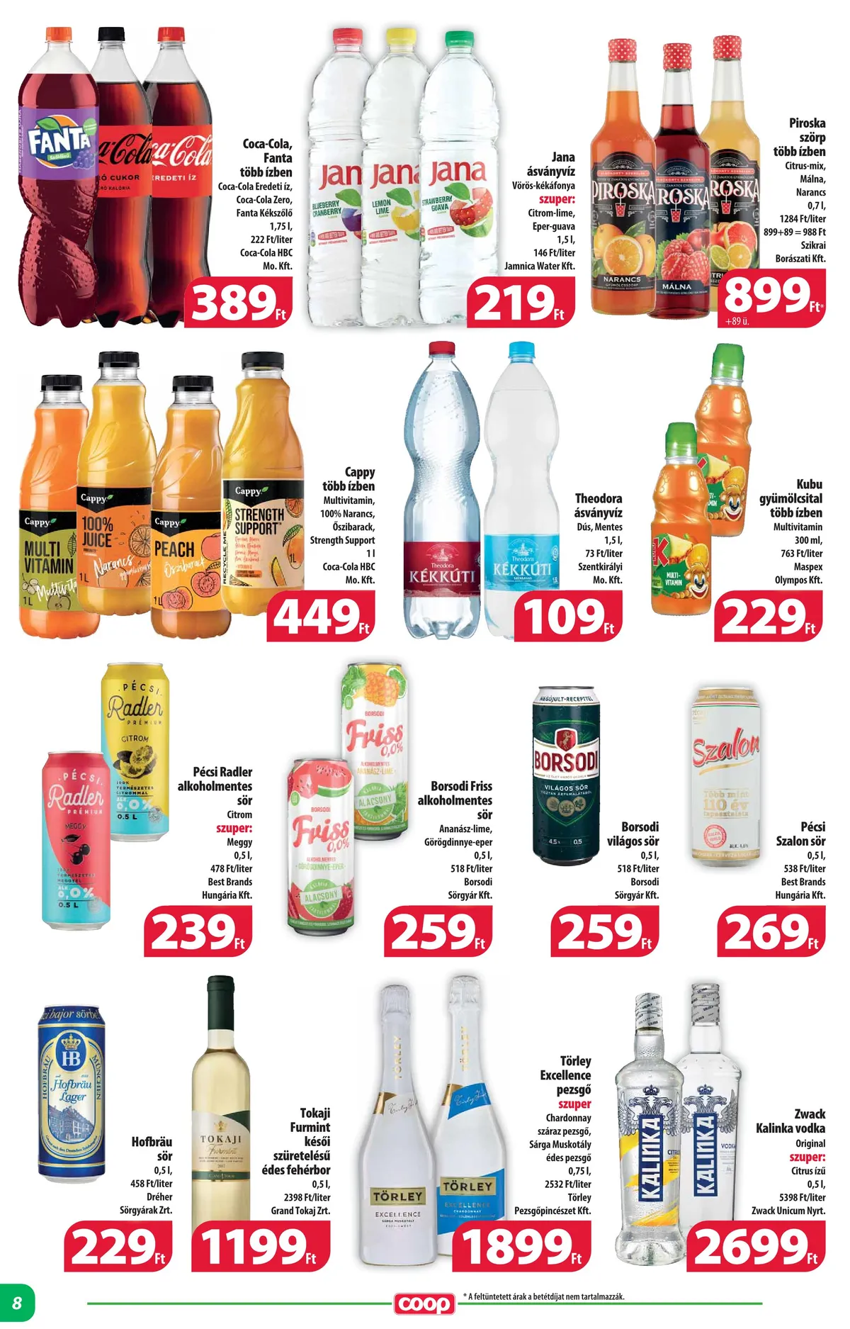 Coop akciós újság Alföld 05.18–05.31 – 8. oldal