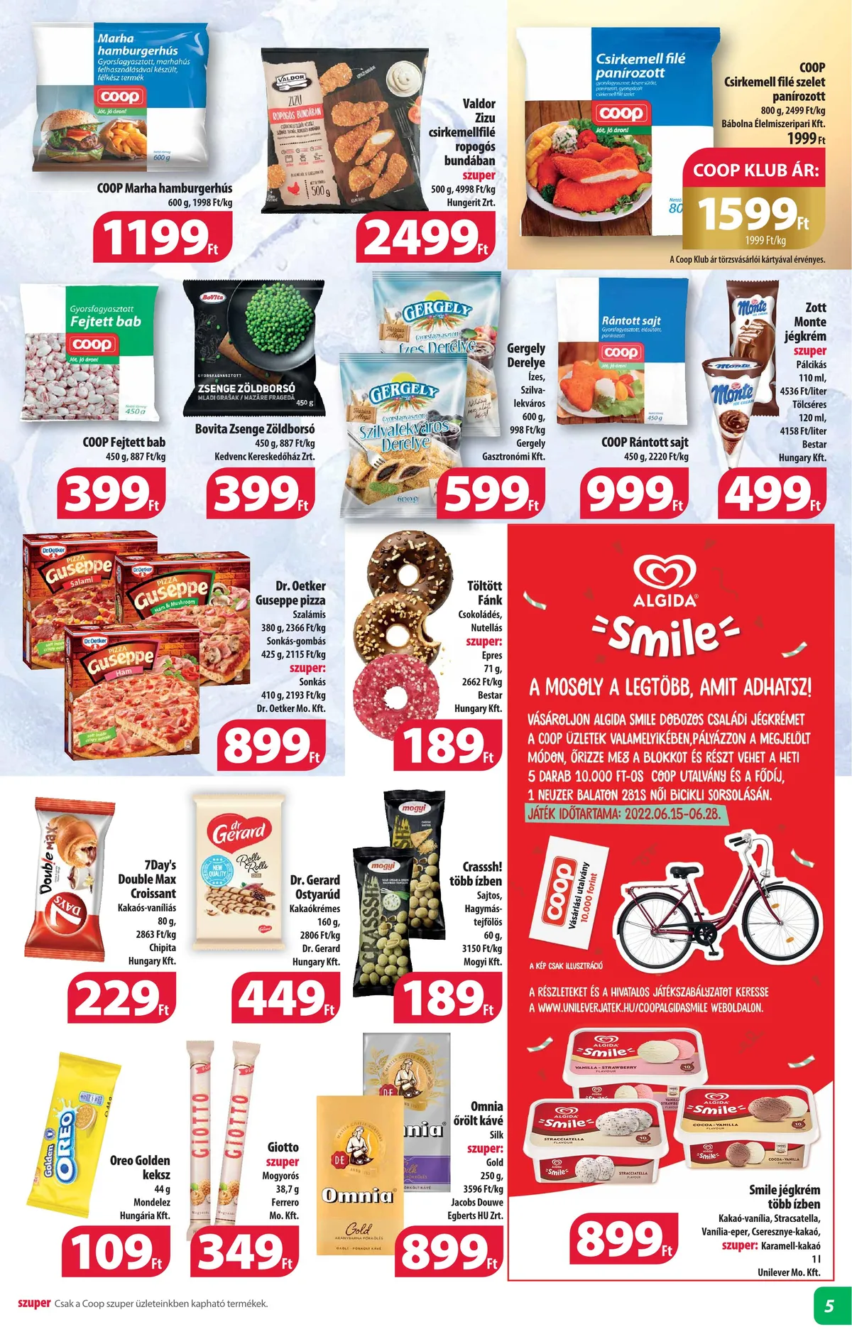 Coop akciós újság Alföld 06.15–06.21 – 5. oldal