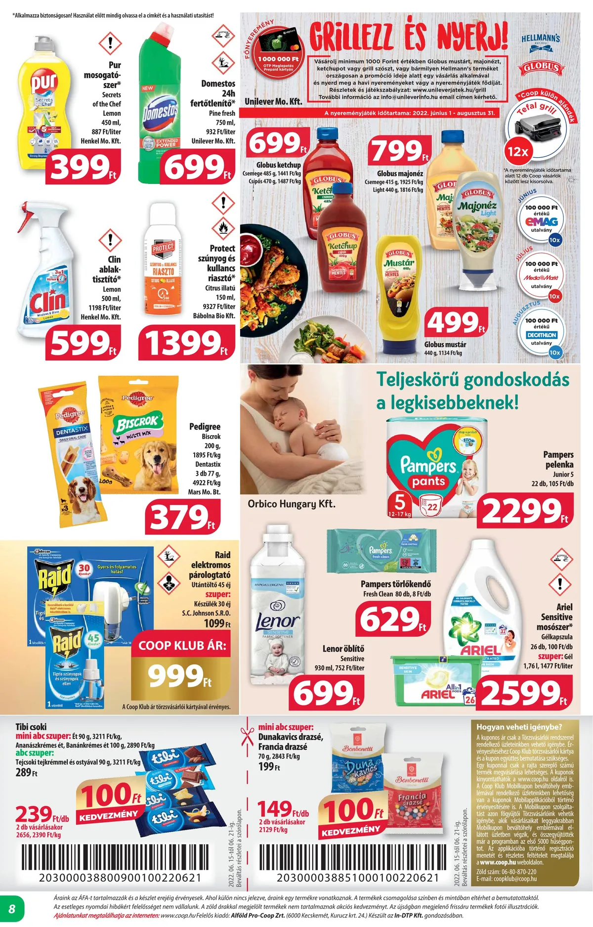 Coop akciós újság Alföld 06.15–06.21 – 8. oldal