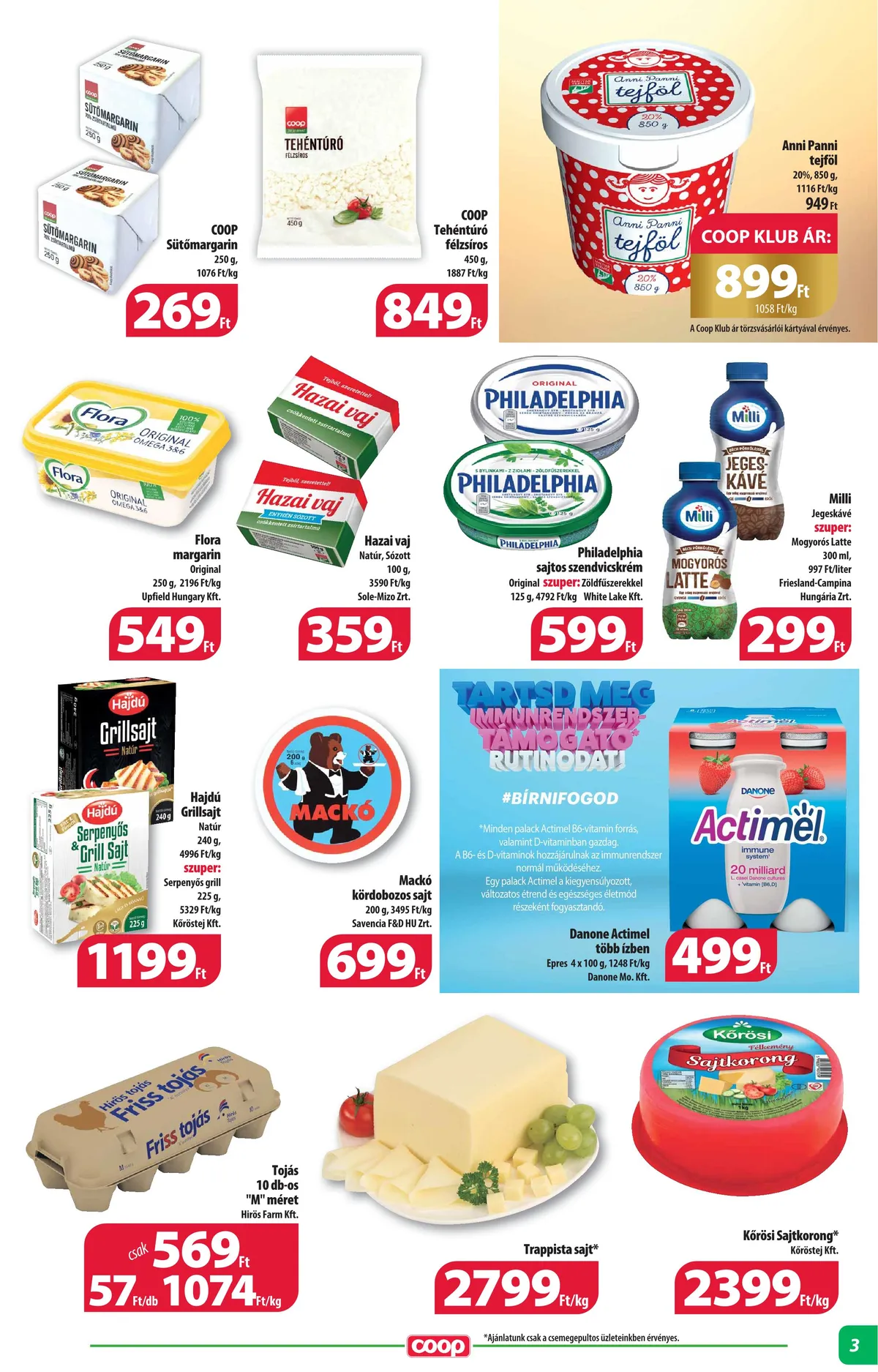 Coop akciós újság Alföld 07.13–07.19 – 3. oldal