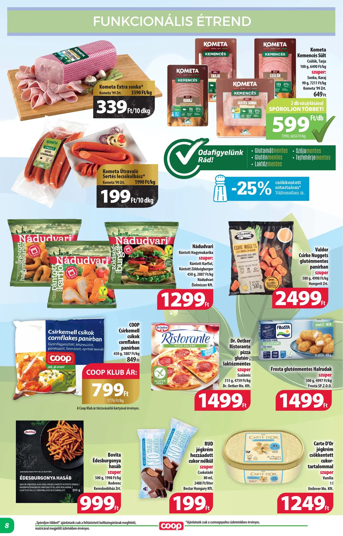 Coop akciós újság Alföld 07.20–08.02 – 8. oldal