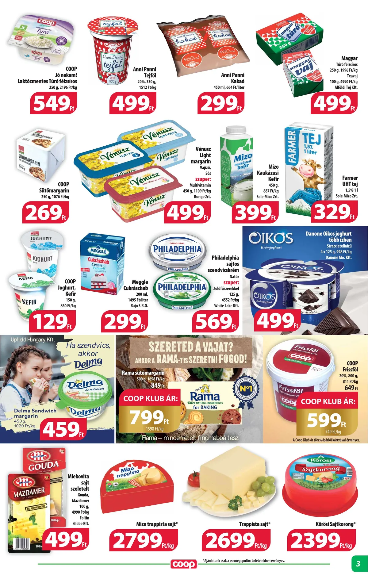 Coop akciós újság Alföld 09.14–09.20 – 3. oldal