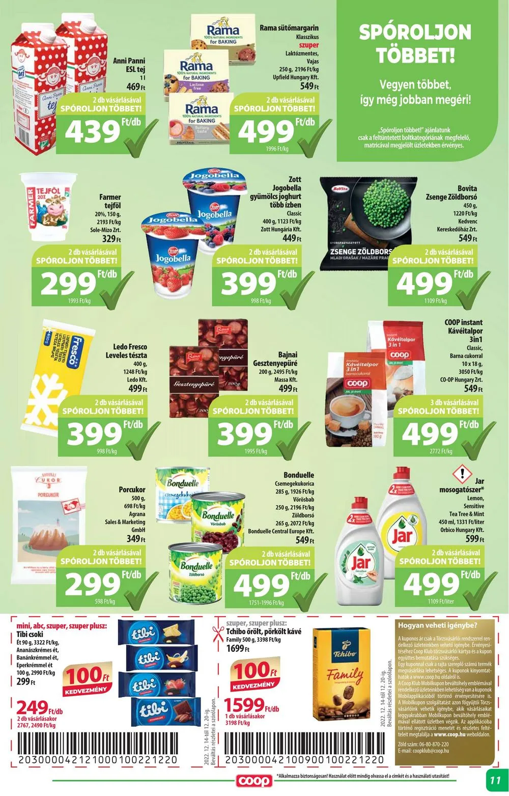 Coop akciós újság Alföld 12.14–12.20 – 11. oldal