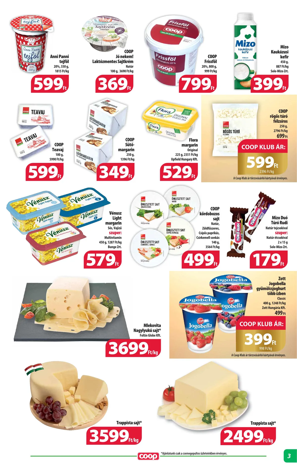 Coop akciós újság Alföld 02.15–02.21 – 3. oldal