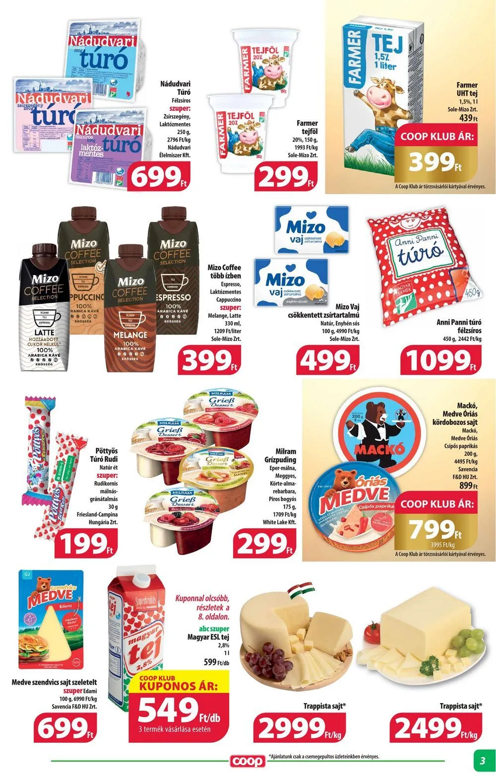 Coop akciós újság Alföld 02.22–02.28 – 3. oldal