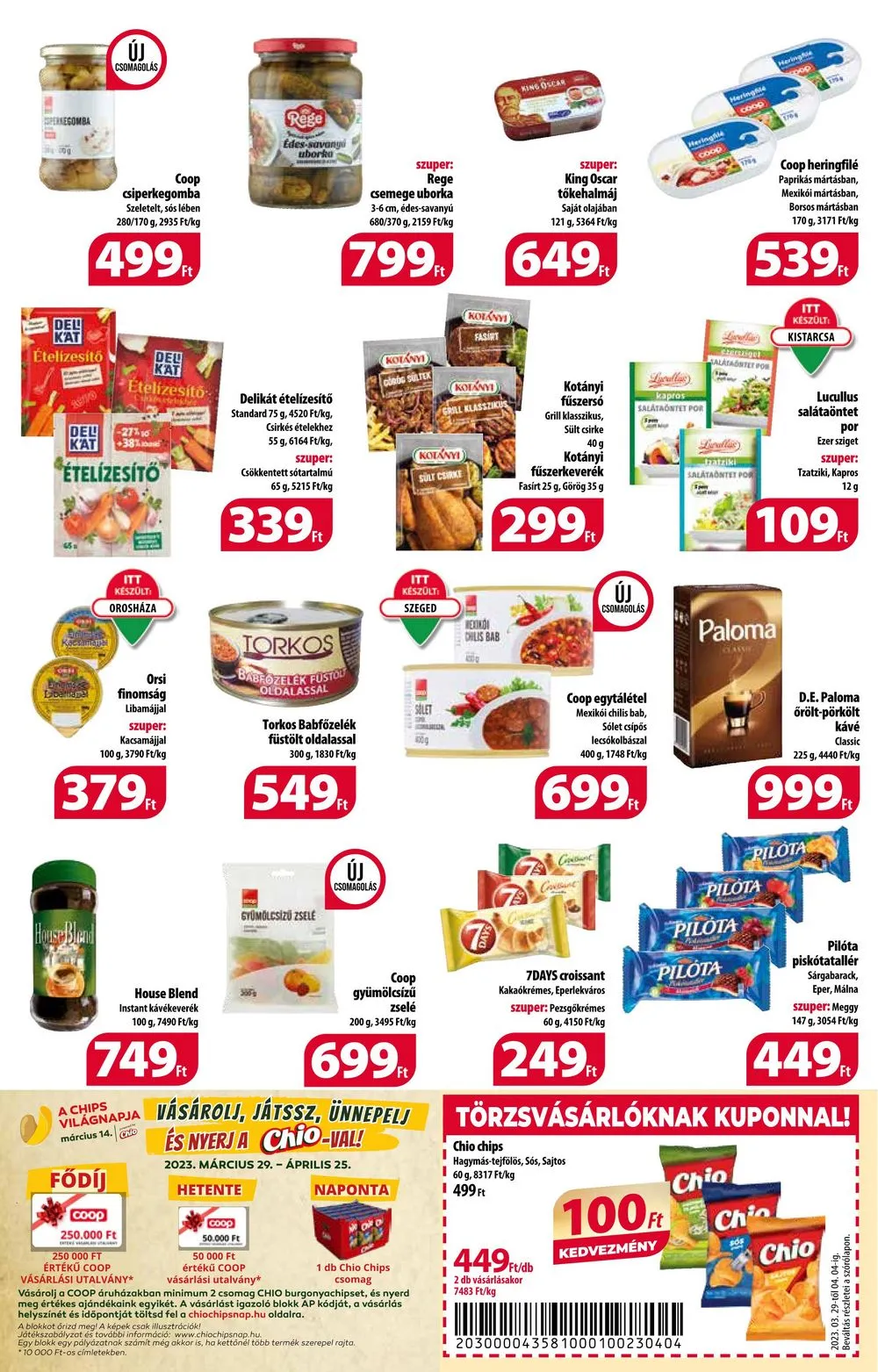 Coop akciós újság Alföld 03.29–04.04 – 10. oldal