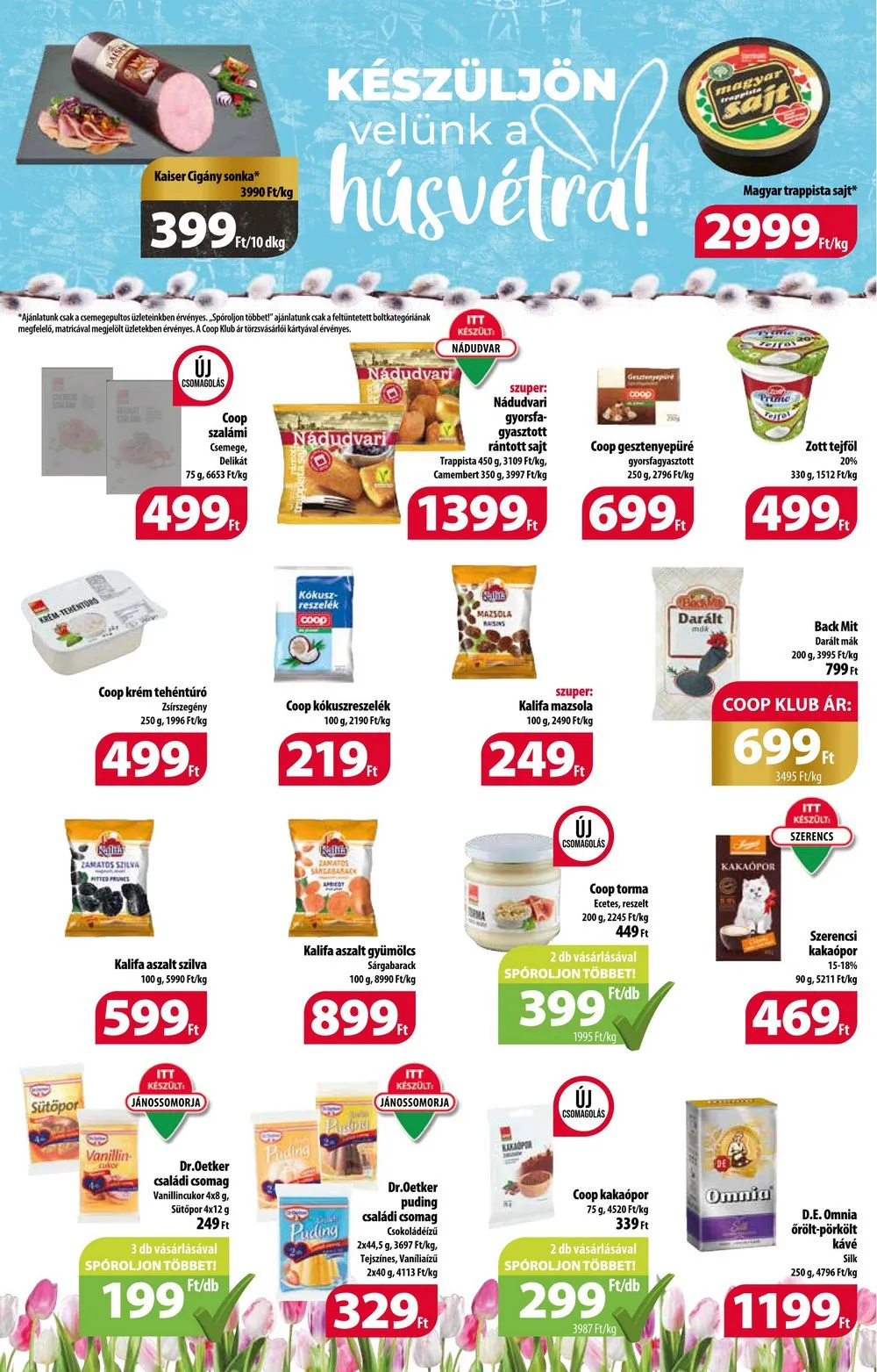 Coop akciós újság Alföld 03.29–04.04 – 4. oldal