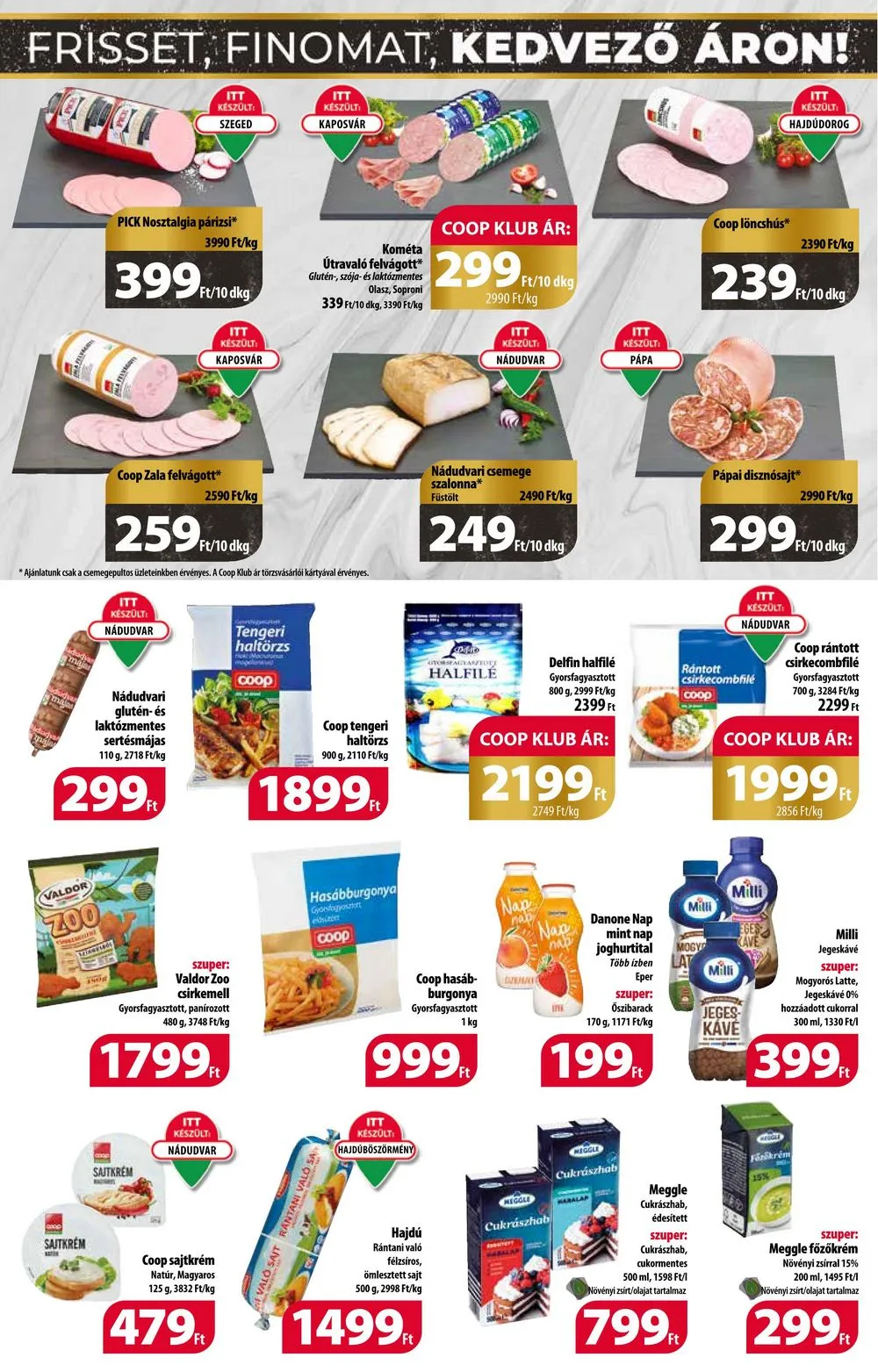 Coop akciós újság Alföld 03.29–04.04 – 6. oldal