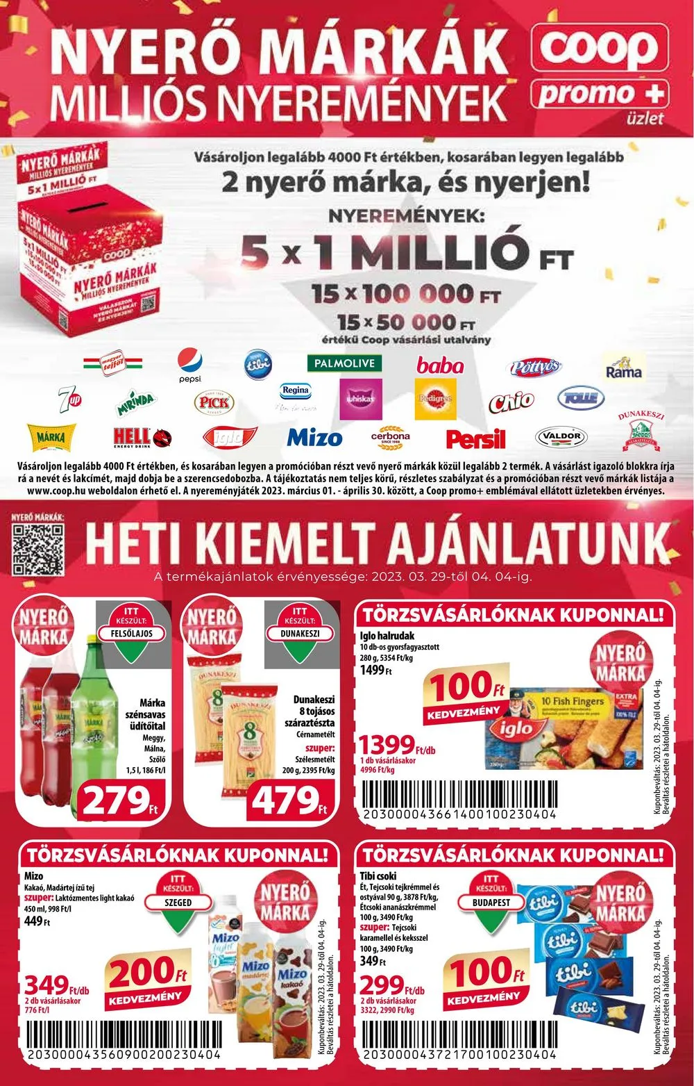 Coop akciós újság Alföld 03.29–04.04 – 7. oldal