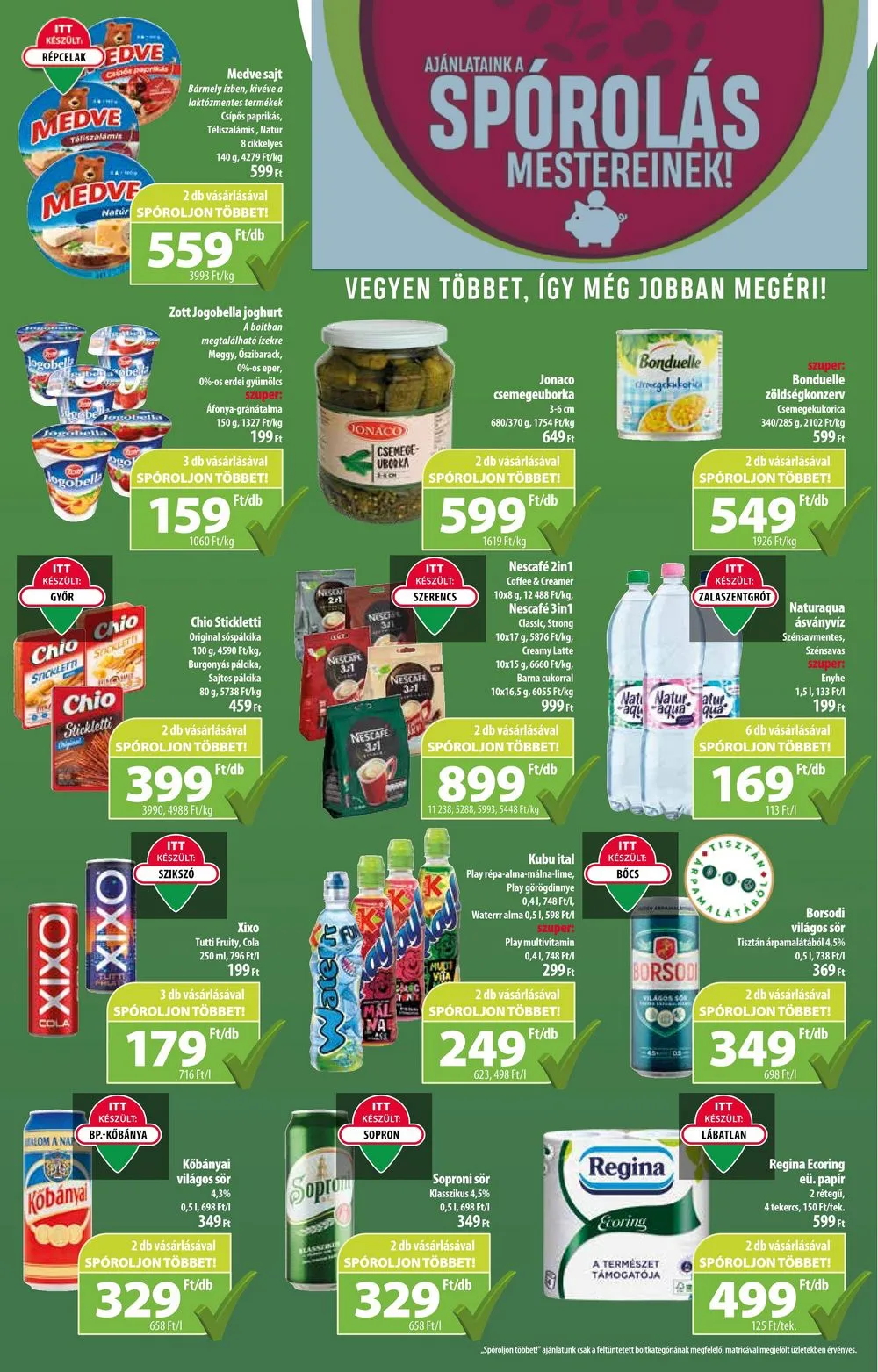 Coop akciós újság Alföld 03.29–04.04 – 9. oldal