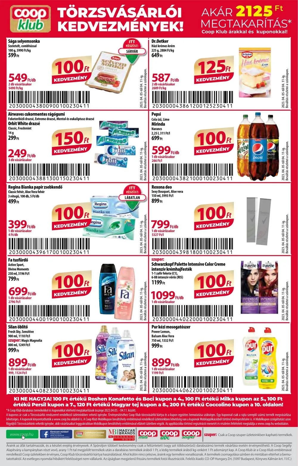 Coop akciós újság Alföld 04.05–04.11 – 12. oldal