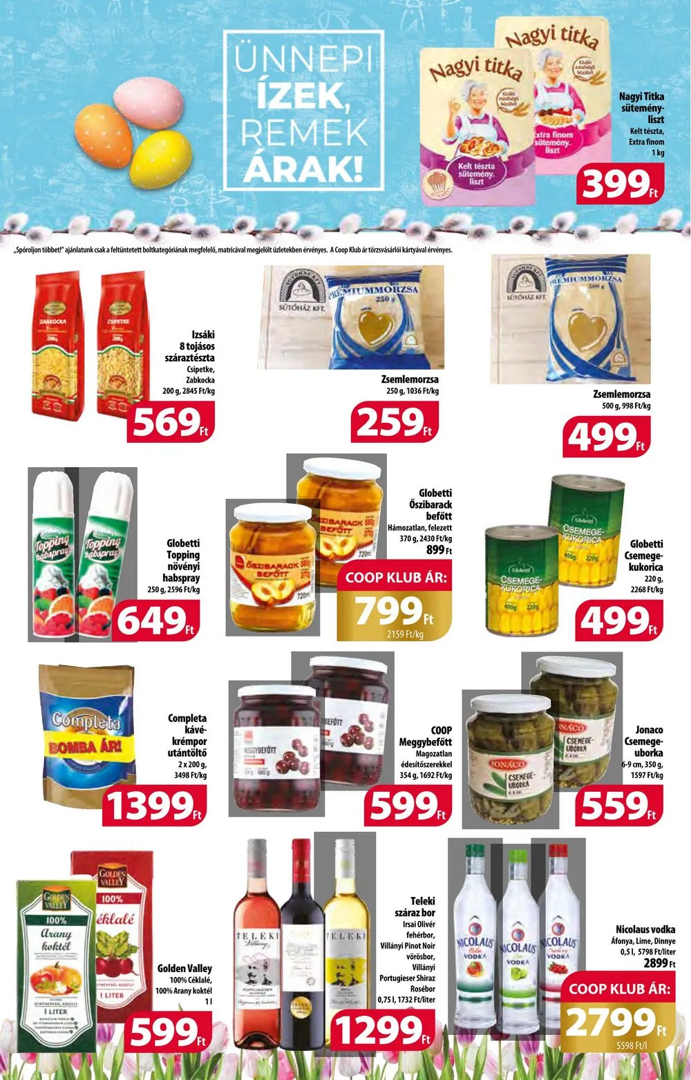 Coop akciós újság Alföld 04.05–04.11 – 3. oldal