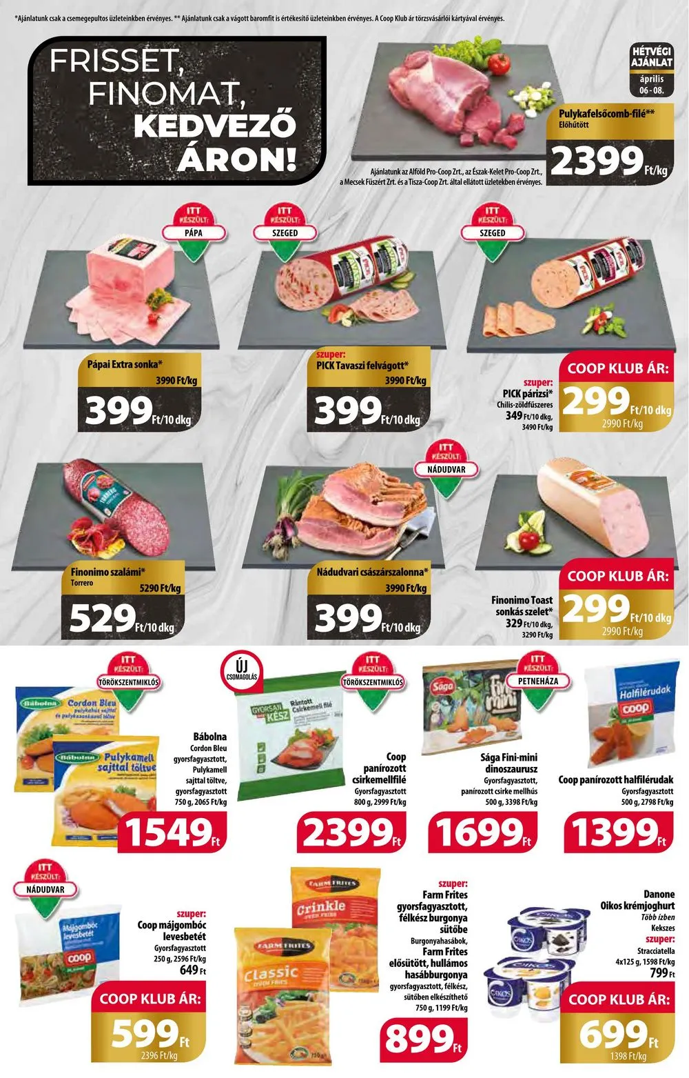 Coop akciós újság Alföld 04.05–04.11 – 6. oldal