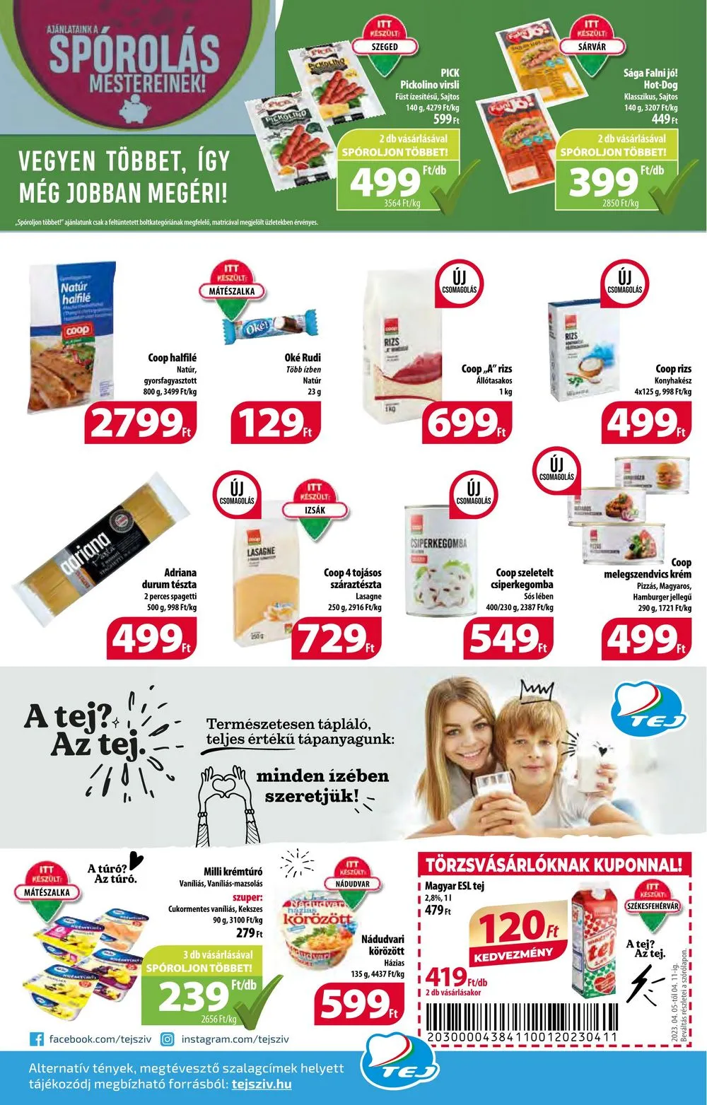 Coop akciós újság Alföld 04.05–04.11 – 8. oldal