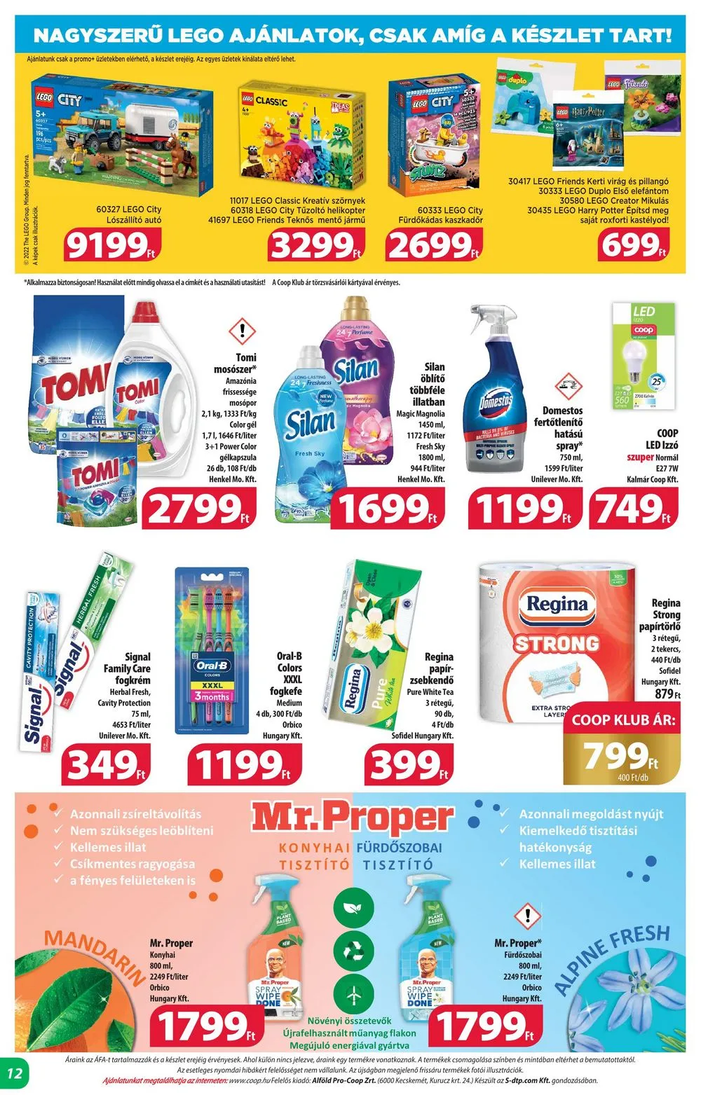 Coop akciós újság Alföld 04.19–05.02 – 12. oldal