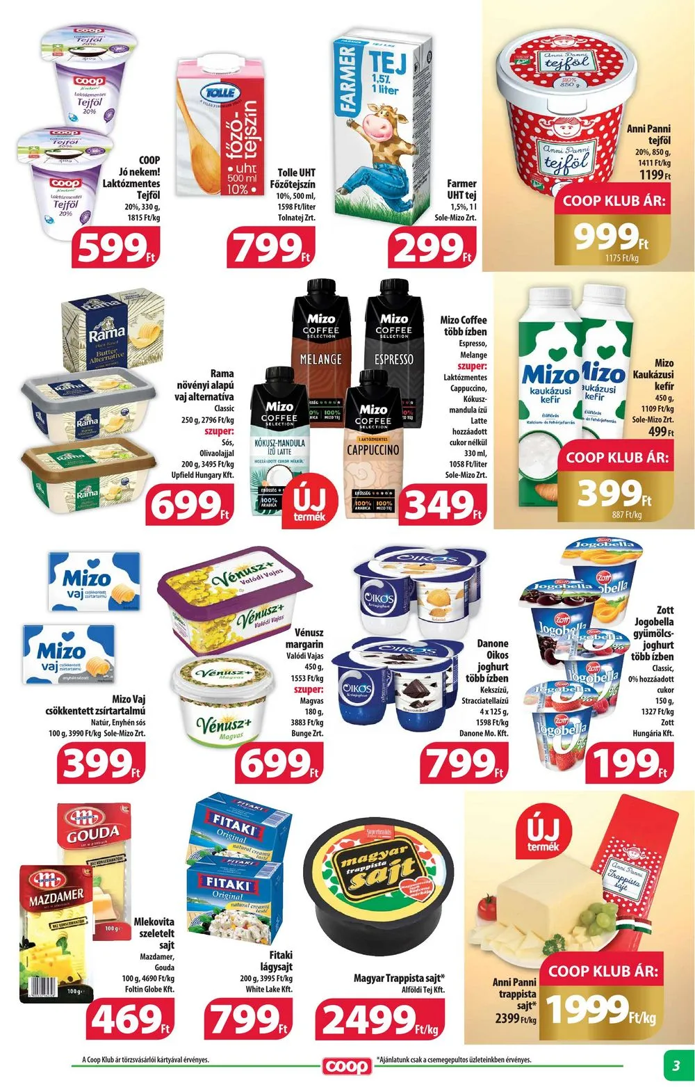 Coop akciós újság Alföld 05.17–05.23 – 3. oldal