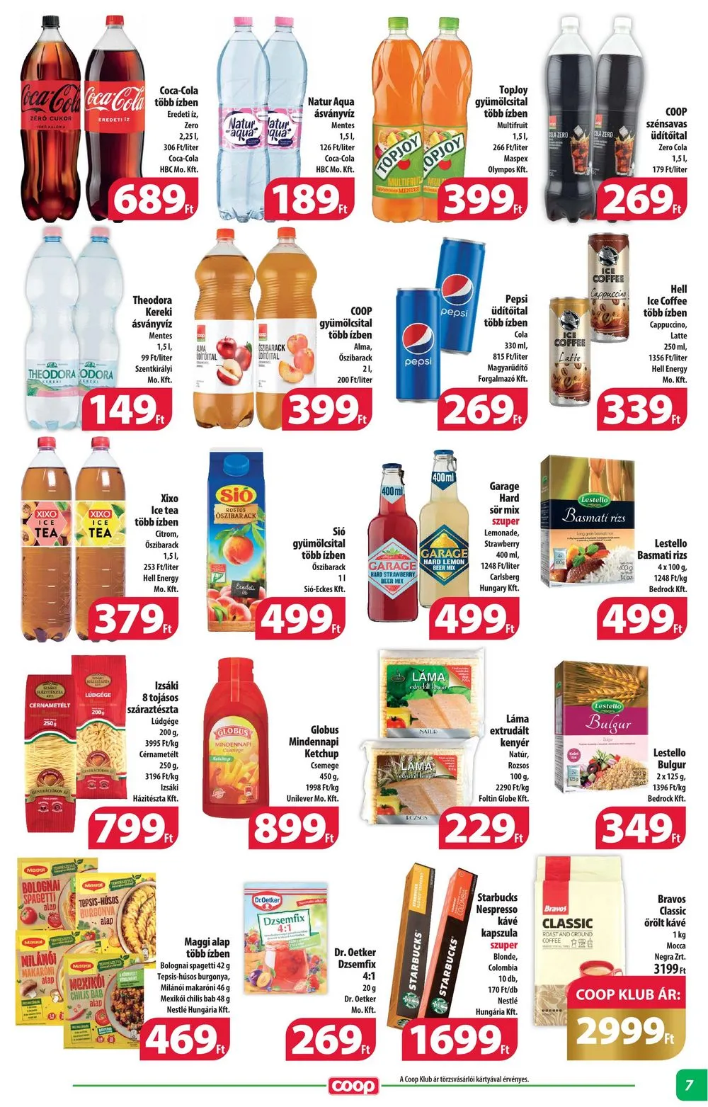 Coop akciós újság Alföld 05.17–05.23 – 7. oldal