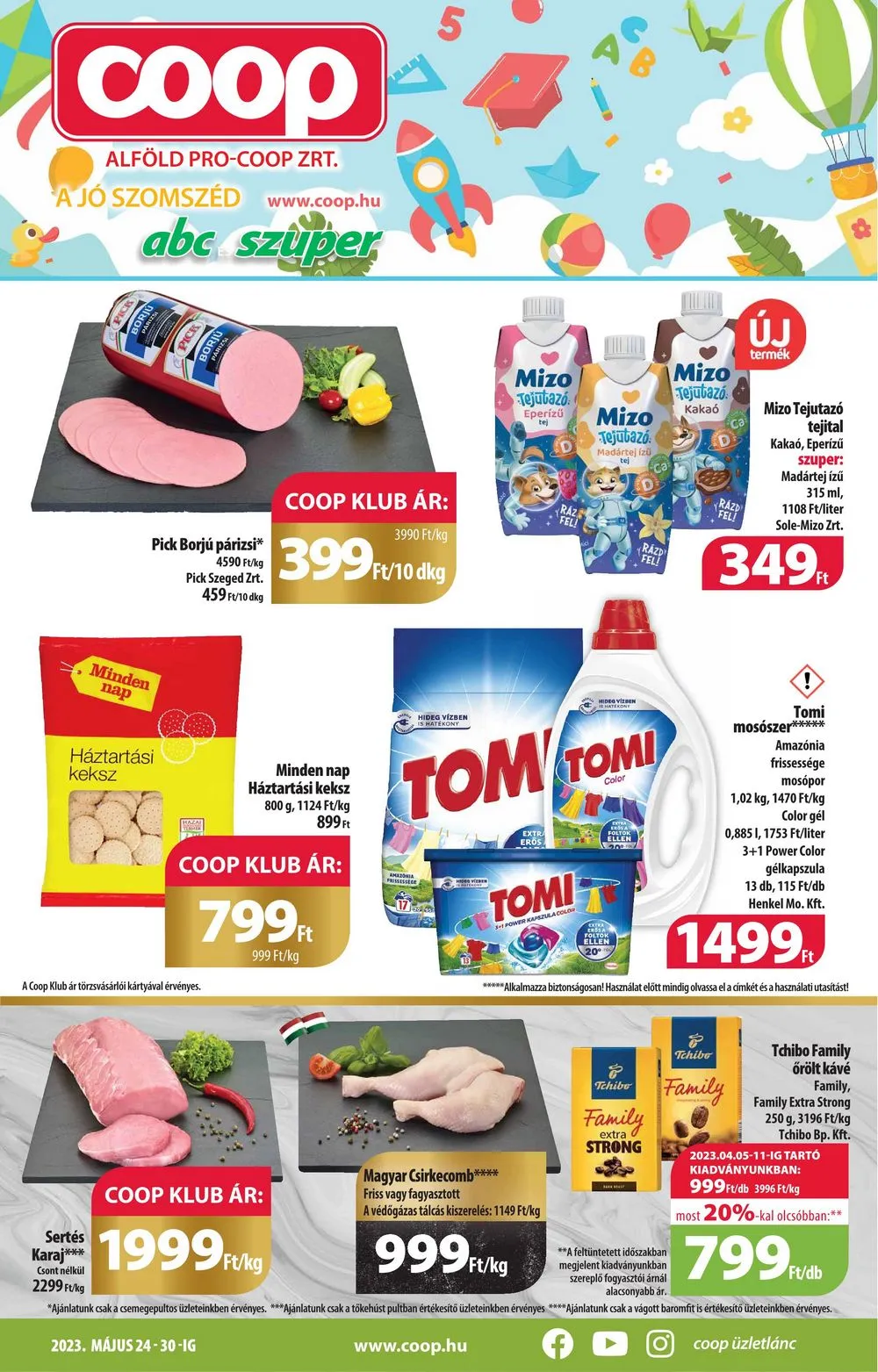 Coop akciós újság Alföld 05.24–05.30