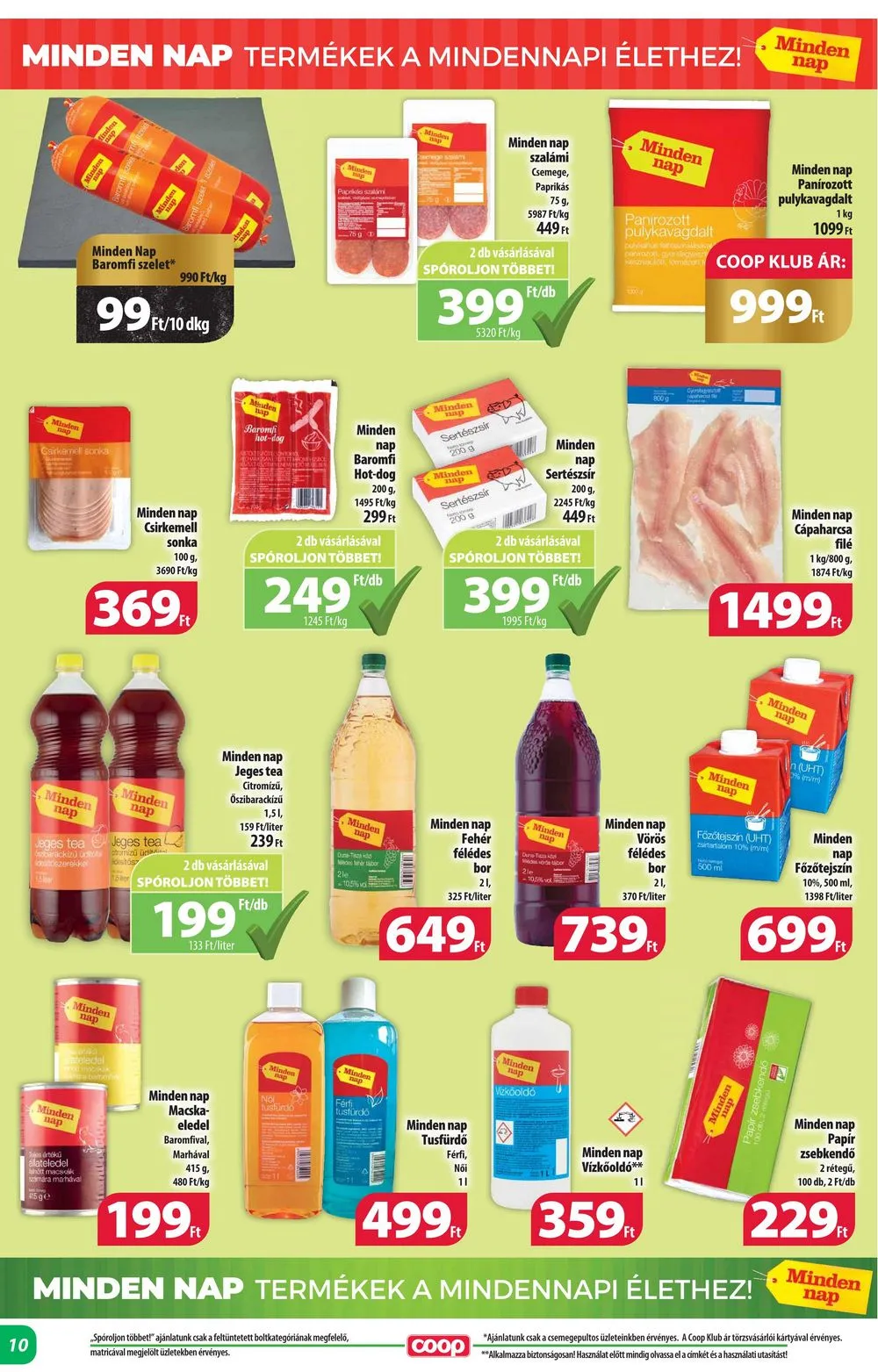Coop akciós újság Alföld 05.24–05.30 – 10. oldal