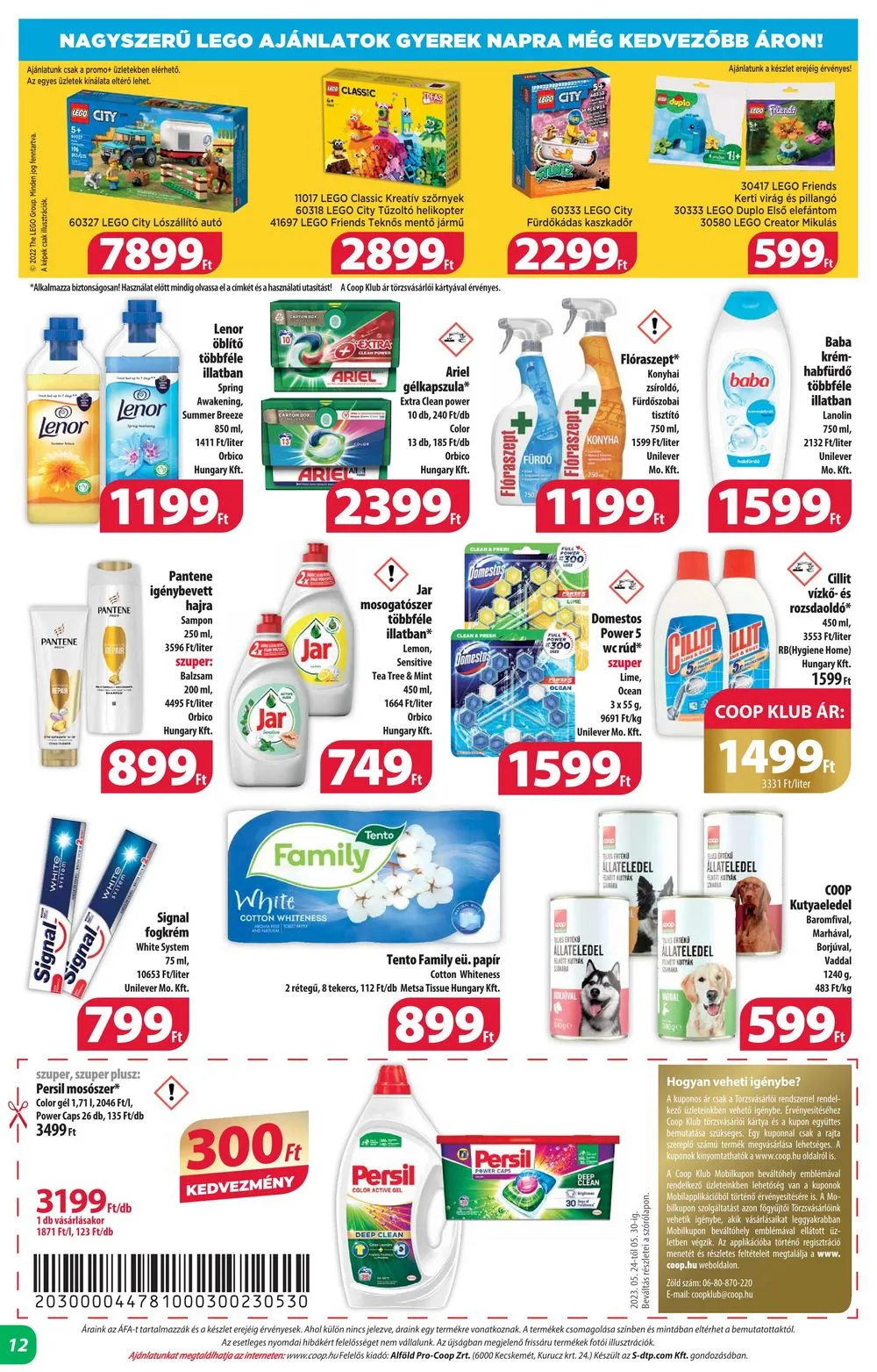 Coop akciós újság Alföld 05.24–05.30 – 12. oldal