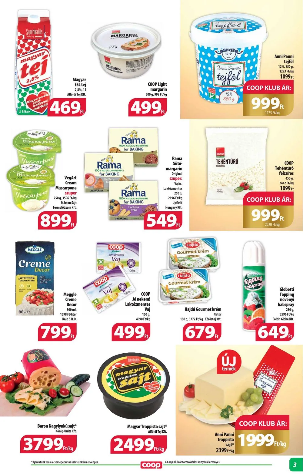 Coop akciós újság Alföld 05.24–05.30 – 3. oldal