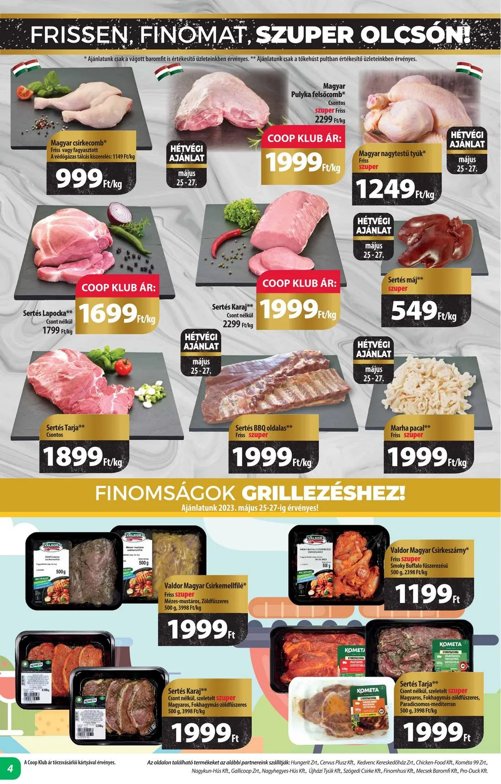 Coop akciós újság Alföld 05.24–05.30 – 4. oldal