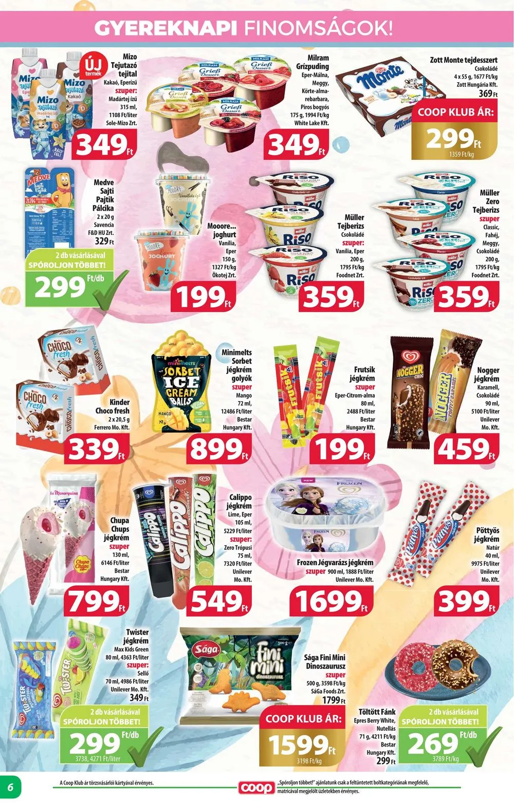 Coop akciós újság Alföld 05.24–05.30 – 6. oldal