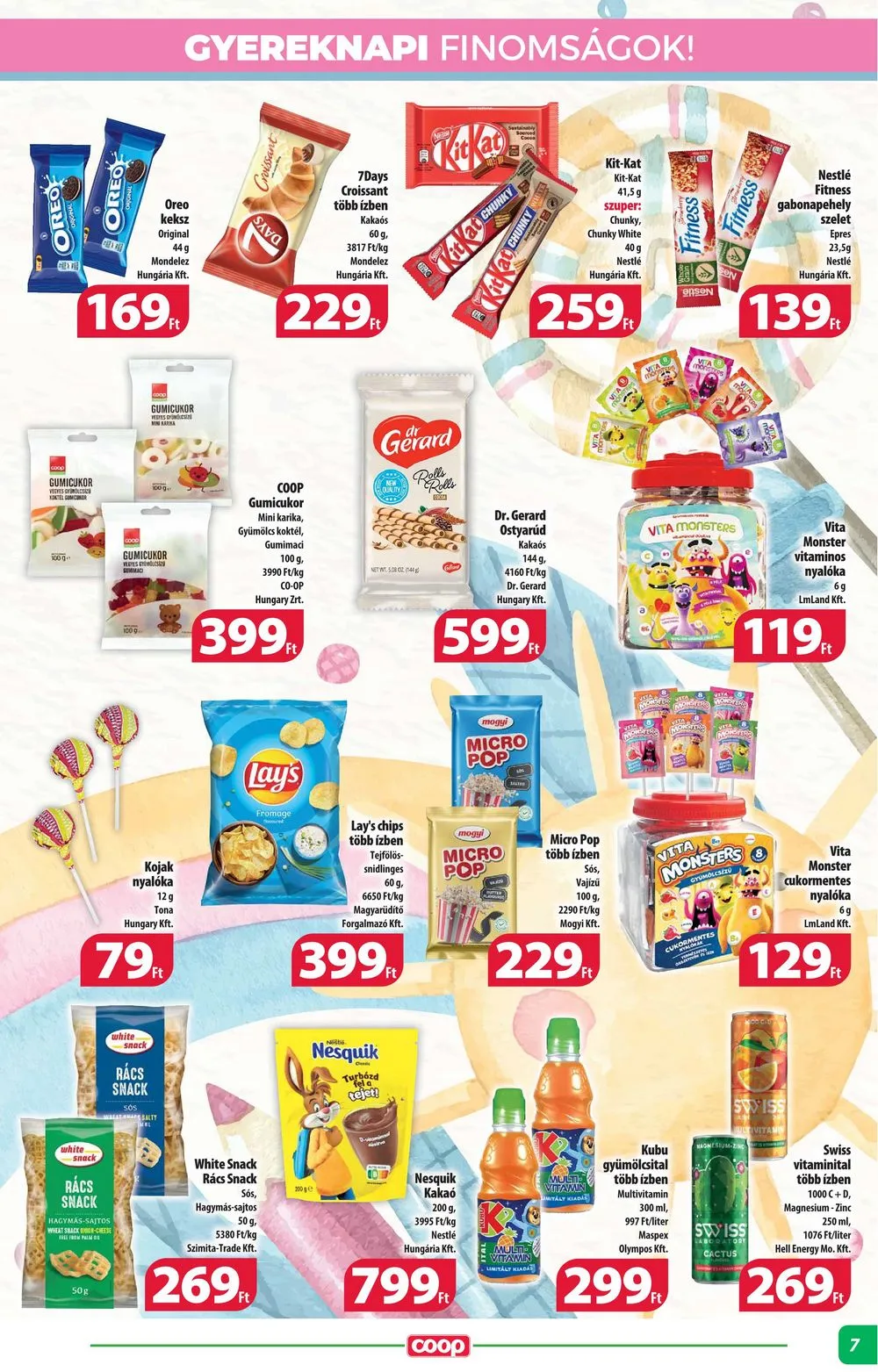 Coop akciós újság Alföld 05.24–05.30 – 7. oldal