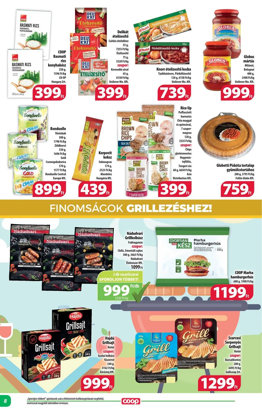 Coop akciós újság Alföld 05.24–05.30 – 8. oldal