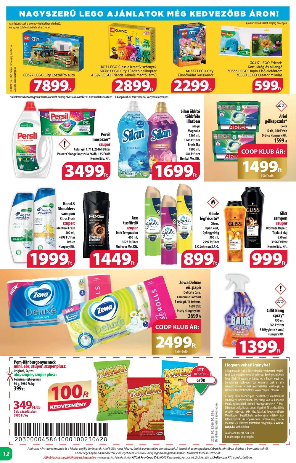 Coop akciós újság Alföld 06.22–06.28 – 12. oldal