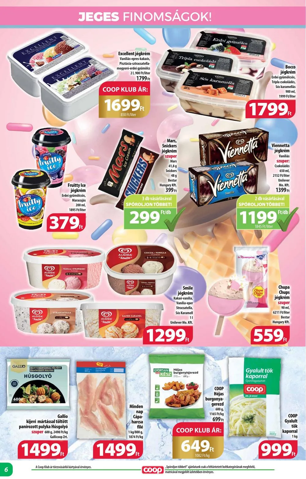 Coop akciós újság Alföld 06.22–06.28 – 6. oldal